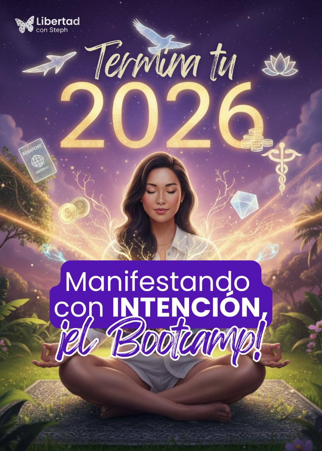 Pre-venta Bootcamp Manifestando con Intención 2026