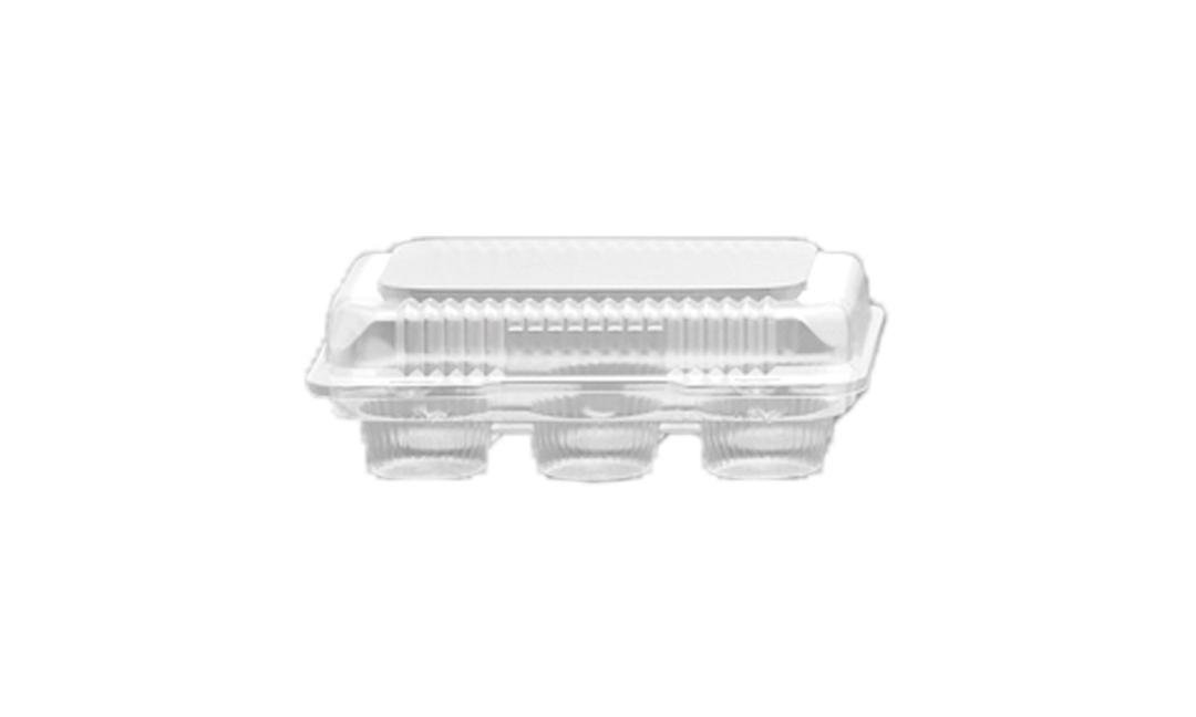 ENVASE DE CUPCAKE  (6 PUESTOS)