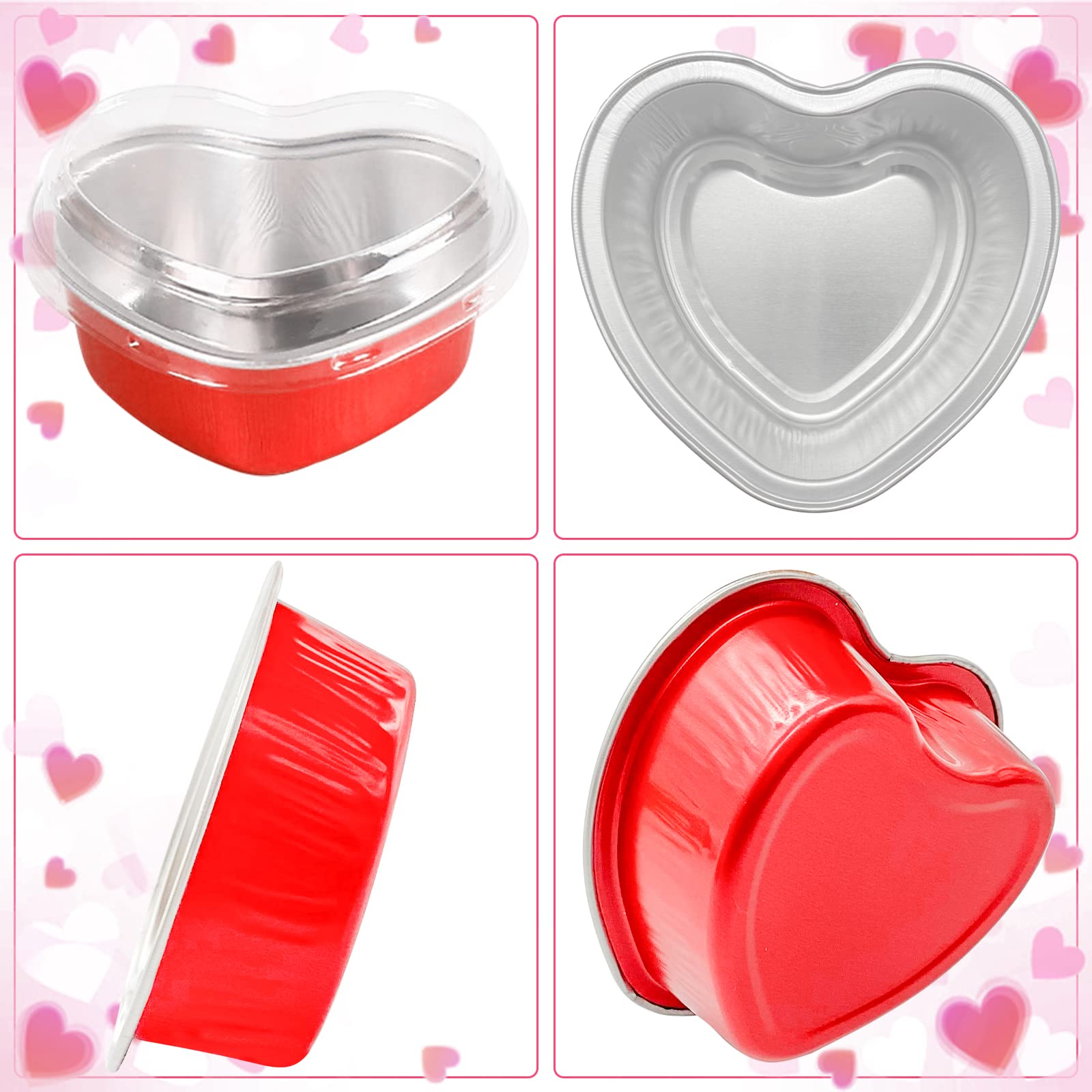 ENVASE CORAZON ROJO 10UN