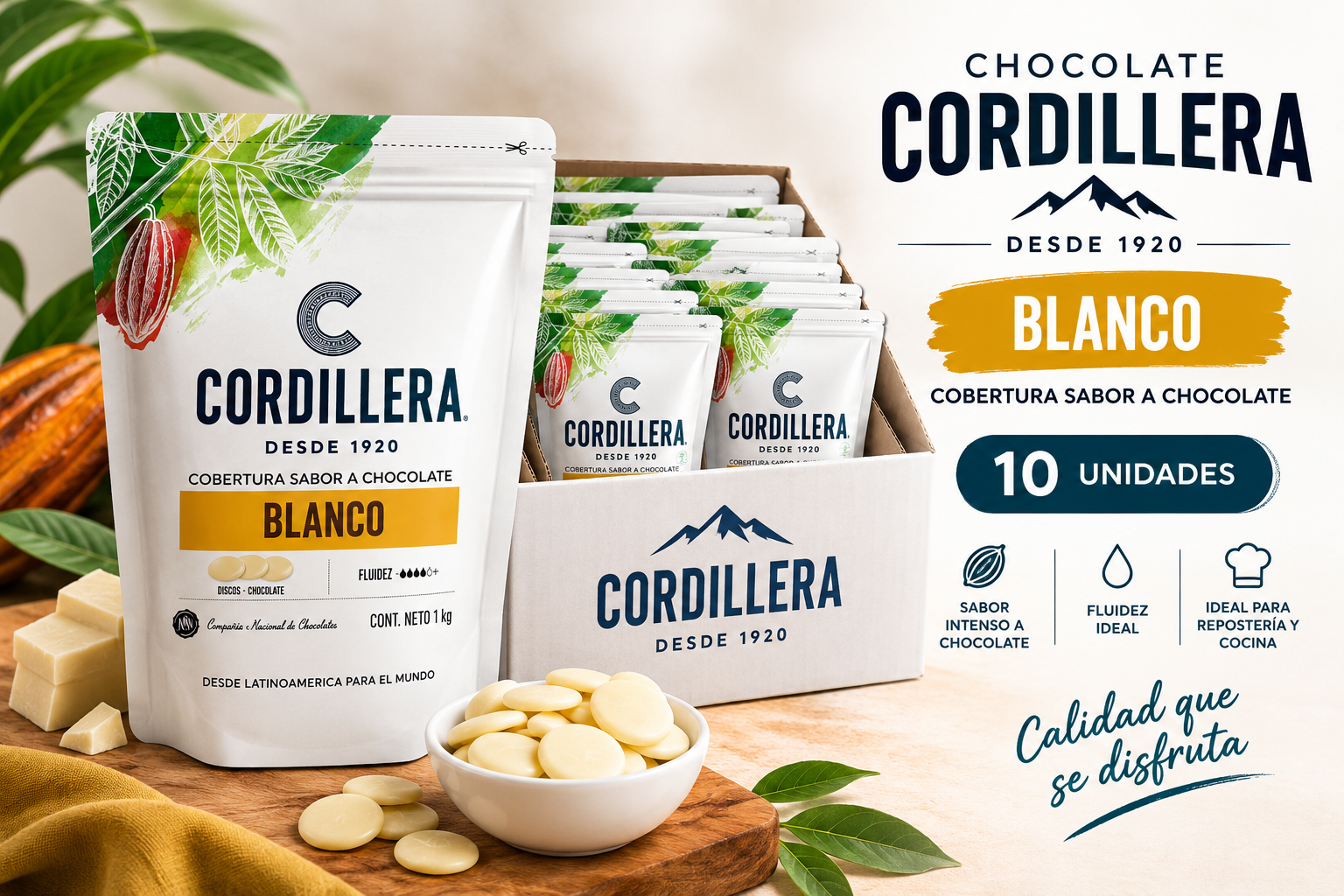 COBERTURA BLANCA CORDILLERA (CAJA 10UN)