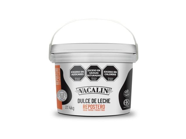 DULCE DE LECHE REPOSTERO VACALIN 4kg
