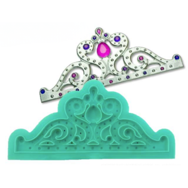 MOLDE DE SILICONA TIARA 