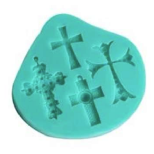 MOLDE DE SILICONA CRUCES
