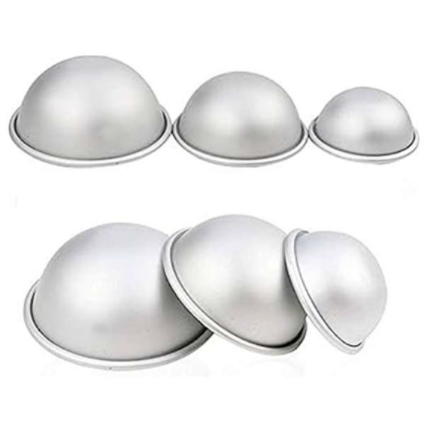 MOLDE HORNEABLE SEMI-ESFERA 4"