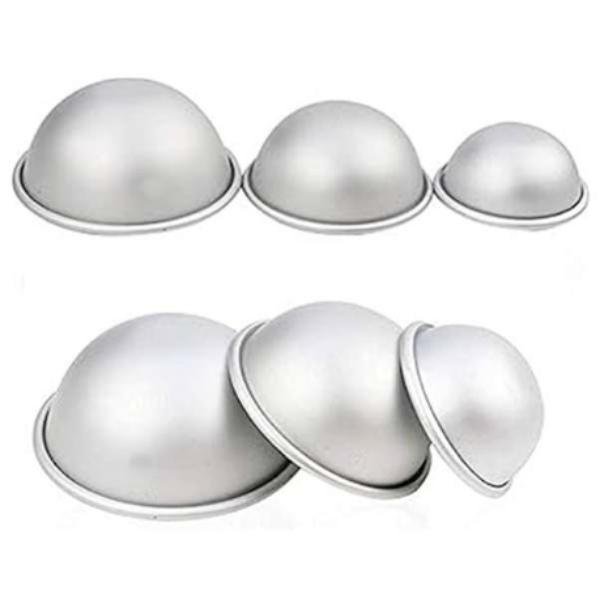 MOLDE HORNEABLE SEMI-ESFERA 4"
