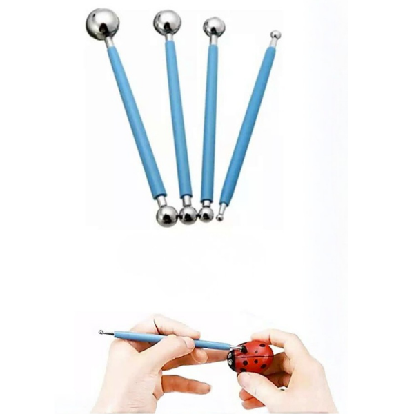 BOLILLOS DE METAL 4 PIEZAS
