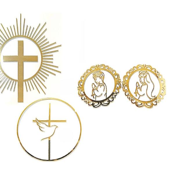 RECORTE DE IMAGEN RELIGIOSA EN ACRILICO